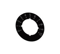 Étiquette pour potentiomètre 22mm SIRIUS ACT 3SU1900-0BG16-0SA0