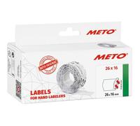 METO Etiquette prix 9506169 fixation permanente Largeur des étiquettes: 26 mm Hauteur de l'étiquette: 16 mm rouge 1 pc(s)