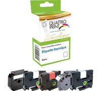 Étiquette Quattro-Print KRED99010 comme Dymo S0722370 ws 2x130 pcs/Pa