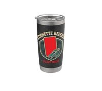 Etiquette Referee Play Nice Social Humor Gobelet isotherme en acier inoxydable double paroi