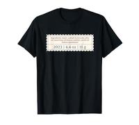 Étiquette T-Shirt Graphique avec Valeur
