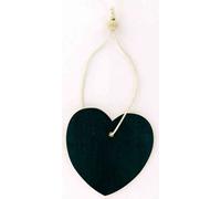 Etiquette Tags Ardoise Coeur 6 X 6 Cm 6 Pièces