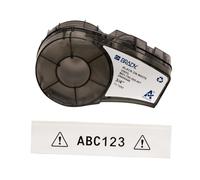 Étiquette Toutes Saisons pour Étiqueteuse, 19.05mm x 6.40m, Noir sur Blanc