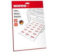 Etiquette universelle, 105 x 42,3 mm,25 feuilles,blanc