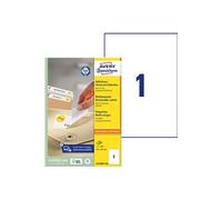 Avery Étiquettes universelles l4735rev A4 210 x 297 mm 100 feuilles 100 étiquettes de résidus Blanc
