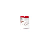 Etiquette universelle, 97 x 42,3 mm, 25 feuilles,blanc