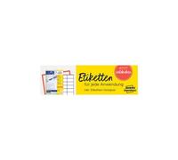 Avery-Zweckform 3666-10 Etiquette universelles 38 x 21.2 mm papier blanc 650 pc(s) fixation permanente imprimante à jet d'encre