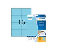 Herma 4553 - Bleu - A4 rectangulaire - Universel - Mat - Laser & Jet d'encre