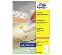 Etiquette universelles Avery-Zweckform L4735REV-25 210 x 297 mm papier blanc 30