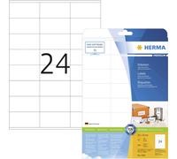 Etiquette universelles Herma 4360 70 x 36 mm papier blanc 600 pc(s) fixation permanente