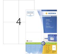Etiquette universelles Herma 4676 105 x 148 mm papier blanc 400 pc(s) fixation permanente