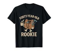 Étiquette vintage pour boîte à outils Rookie Quarante ans T-Shirt