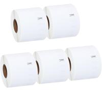 Étiquettes 5 Rouleaux pour Dymo S0722430 99014 101 x 54mm avec Puce Compatible avec les Imprimantes Dymo LabelWriter 450-220 Étiquettes par Rouleau