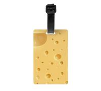 Étiquettes à bagages au fromage pour valises - Étiquette de bagage de croisière, identifiant pour vos sacs de voyage