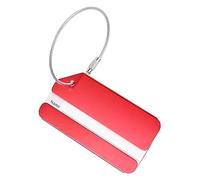 Étiquettes à bagages en aluminium, étiquettes de bagage en métal, sacs drop, bagages, carte d'embarquement, carte de bord d'avion, sac de compression pour les déplacements, pas de vide petit (RD1, A)