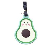 Étiquettes à bagages en silicone pour valises, en forme de fruits, pour identifier vos bagages, sacs à dos et sacs à main. Accessoires de et légers. Identification facile.