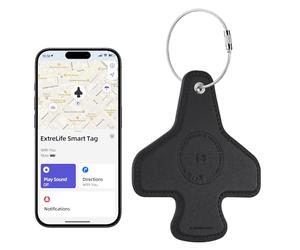 Étiquettes à bagages pour valises avec Apple Find My, tracker d'étiquettes de bagage Bluetooth intelligent, étiquette de bagage en cuir rechargeable, essentiels de voyage pour sacs d'aéroport, cadeau