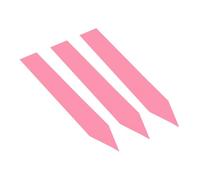 Étiquettes à planter CombiCraft PVC 120 x 20 mm en rose Pour jardin potager, jardin et jardinerie. Possibilité d’écrire avec un marqueur, résistant contre l’humidité. Emballage de 100 pièces.