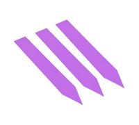 Étiquettes à planter CombiCraft PVC 120 x 20 mm en violet Pour jardin potager, jardin et jardinerie. Possibilité d’écrire avec un marqueur, résistant contre l’humidité. Emballage de 100 pièces.