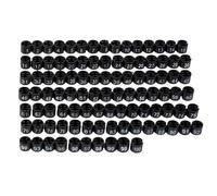 Étiquettes à Pression pour vêtements, Marqueurs de Taille Cintre 400 pièces Multicolores-étiquettes à Clipser Codage numérique for cintres métalliques(Schwarz)