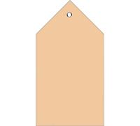 HERMA 6070 Large Tags Pack of 1000, 80 x 150 mm, Gift Tags for Labelling, Cardbo