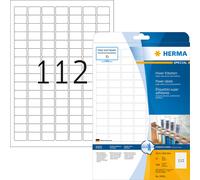 Herma Special A4 25.4x16.9mm Extra Fort Adhesion Etiquette - Blanc (Lot de 2800)