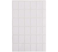 Etiquettes adhésives - AGIPA - 18x12mm - Blister de 210 - Couleur blanche - Format pratique