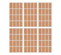 Étiquettes adhésives amovibles en dans des ablavagnes de guerre étanches réutilisables | Bois de bois vide pour récipients, verres, bouteilles, cadeaux et organisation de cuisine