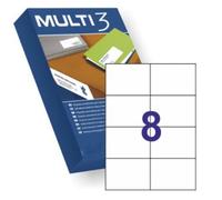 Etiquettes Adhésives Apli Multi3 10530/ 105 X 74mm/ 500 Feuilles