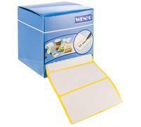 Maximex Etiquettes autocollantes avec distributeur Blanc