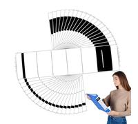 Étiquettes adhésives de la colonne vertébrale du liant - marqueurs de fichiers, balises papier | Étiquette de nom collant en écriture Ensemble d'étiquettes pour le bureau de travail du Business Office