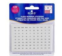 DMC - Autocollants numérotés pour Fils, 630 étiquettes - Ranger Ses Fils à Broder | Accessoire de Rangement Pratique et Indispensable