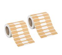 Étiquettes adhésives pour prix de bijoux, étiquettes autocollantes en papier transparent de plusieurs tailles pour colliers, boucles d'oreilles, petits autocollants pour bijoux