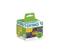 Étiquettes adresse DYMO jaunes 54x101mm 2133400