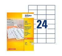 Étiquettes adresses 70 X 37 mm Avery DP247-100 - Boîte de 2400