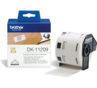 Etiquettes adresses BROTHER P-TOUCH DK-11209 - 29x62mm - 800 étiquettes