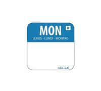 Etiquettes Alimentaires et Distributeur - x 1000 - Vogue - - 24x24mm Bleu G