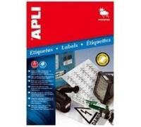 étiquettes argentés 45,7x21,2 laser copieur apli apli 10066 Argent G