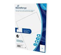 Étiquettes Auto-Collantes - MEDIARANGE - MRINK141 - Blanc - 210 x 148,5 mm - 100 pièces