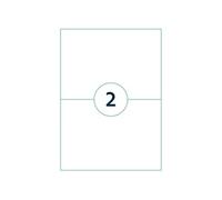 Etiquettes Autocollantes 210x148 mm 1000 Feuilles Travaux Etiquetage 441039