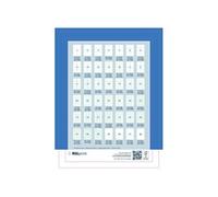 Etiquettes autocollantes 210x297 mm 1000 feuilles Blanc