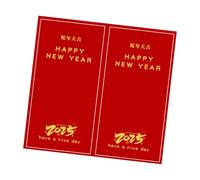 Étiquettes Autocollantes Bonne Année 2x4 Pouces 50 Unités Emballage Pour Enveloppes Boîte À Cartes Emballage De Scellage Nouvel an