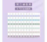Étiquettes Autocollantes Colorées Avec Numéro,Date,Licence De L'année 2024 Et 365 Jours,12 Feuilles - Type Mld
