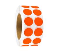Étiquettes autocollantes de cercles de couleur, étiquettes rondes de codage, points colorés pour le bureau, solides