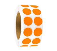 Étiquettes autocollantes de cercles de couleur, étiquettes rondes de codage, points colorés pour le bureau, solides