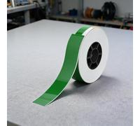 Étiquettes autocollantes en forme de P - En PVC - 12,5 x 74 mm - Étanche | PVC autocollant, imperméable, indéchirable, 12,5 x 74 mm, pour surfaces lisses