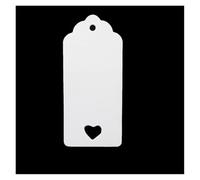 Etiquettes Autocollantes Étiquettes En Papier Kraft Vierges, 100 Pièces, Étiquette De Vêtement, Forme Bouteille Cœur, Cadeau Ronde(100pcs-11)