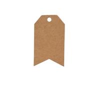 Etiquettes Autocollantes Étiquettes En Papier Kraft Vierges, 100 Pièces, Étiquette De Vêtement, Forme Bouteille Cœur, Cadeau Ronde(100pcs-04)