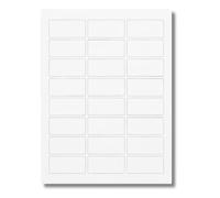 Étiquettes Autocollantes Imprimables A4 Blanc Mat - 24 Étiquette/Feuille, 25 Feuilles (600 Étiquettes) - 70x36 mm, Compatibles Jet d'Encre/Laser, Écriture Manuelle