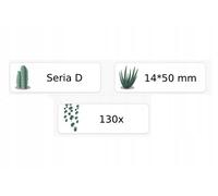 Étiquettes autocollantes NIIMBOT série D 14 x 50 mm PLANTS1